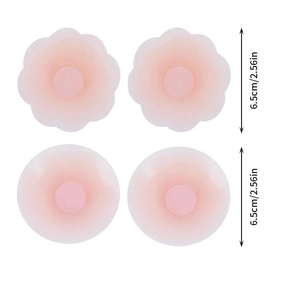 Traceless Silicone Nipple Covers for Seamless Comfort