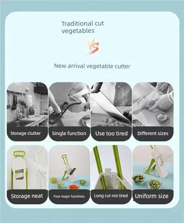 Shredder For Home Kitchen Multi Function Vegetable Chopper - OurLum.com