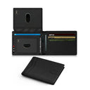 Leather Men Wallet - Rfid Shield And Card Slots