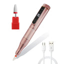 35000RPM Rechargeable Nail Drill: Machine Portable E-File