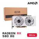 ELSA White Radeon RX GPU Unleash Extreme Gaming Power