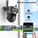 Smart Outdoor Home Security Camera With AI Alerts