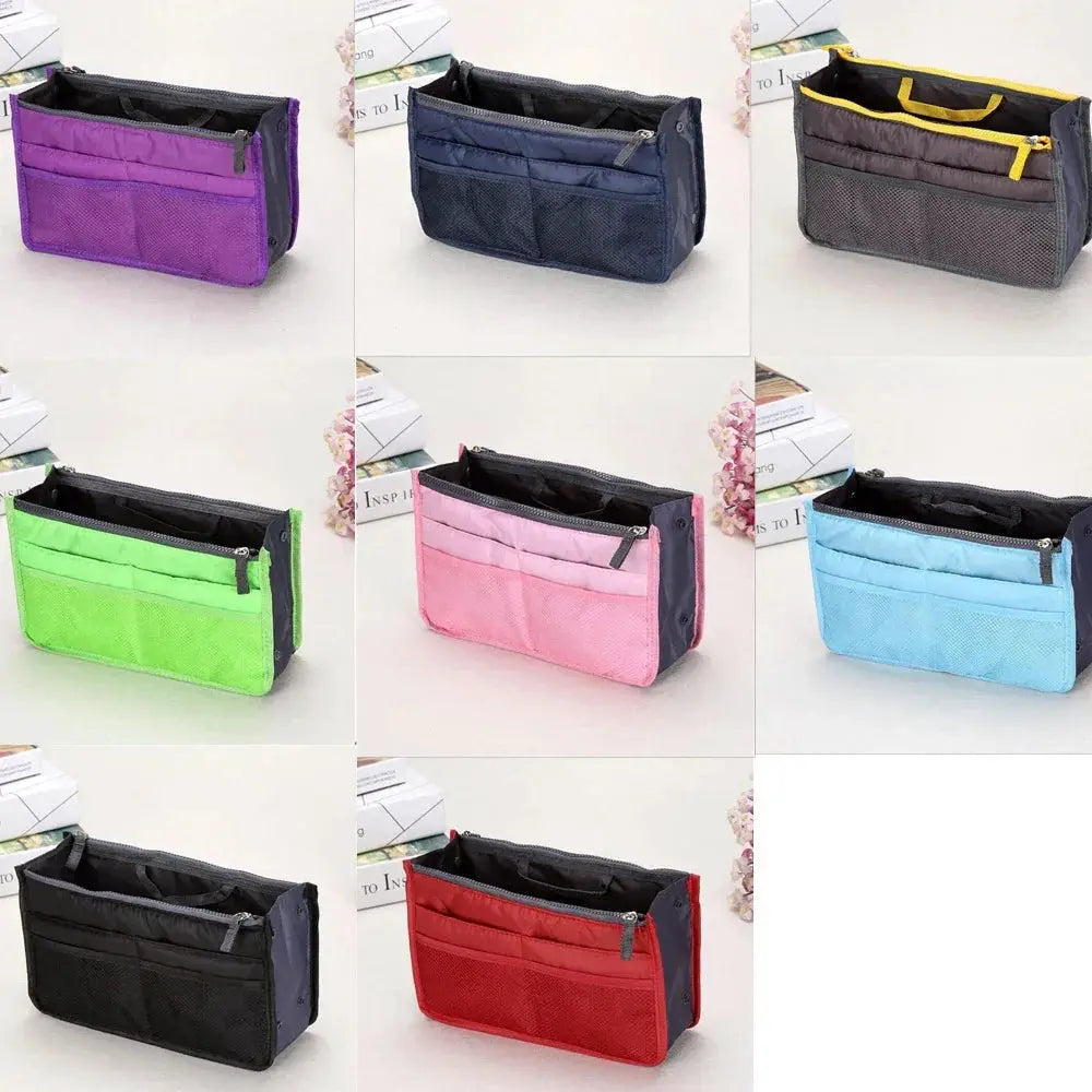 Bi Fold Storage Bag Double Zipper Capacity - OurLum.com