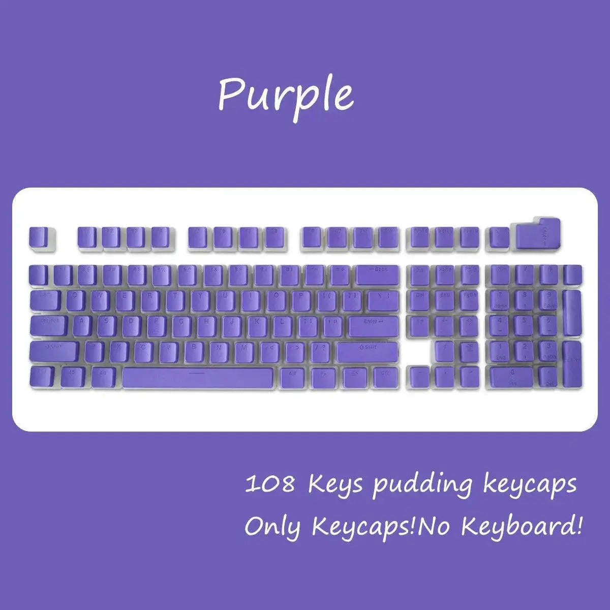 Durable Pbt Rgb Keycaps for Gaming Set — product view 14
