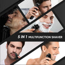 Sejoy 5-in-1 Shaver Kit for Men Grooming
