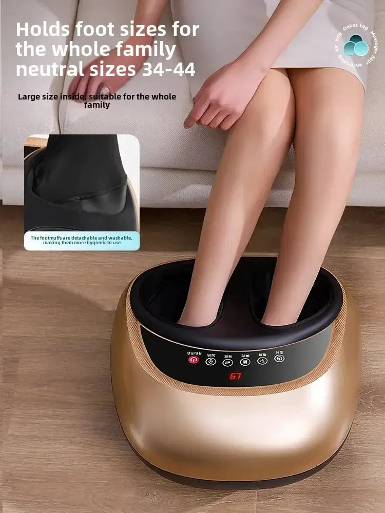 Automatic Kneading Foot and Calf Massager, Meridian Dredging Massage Device
