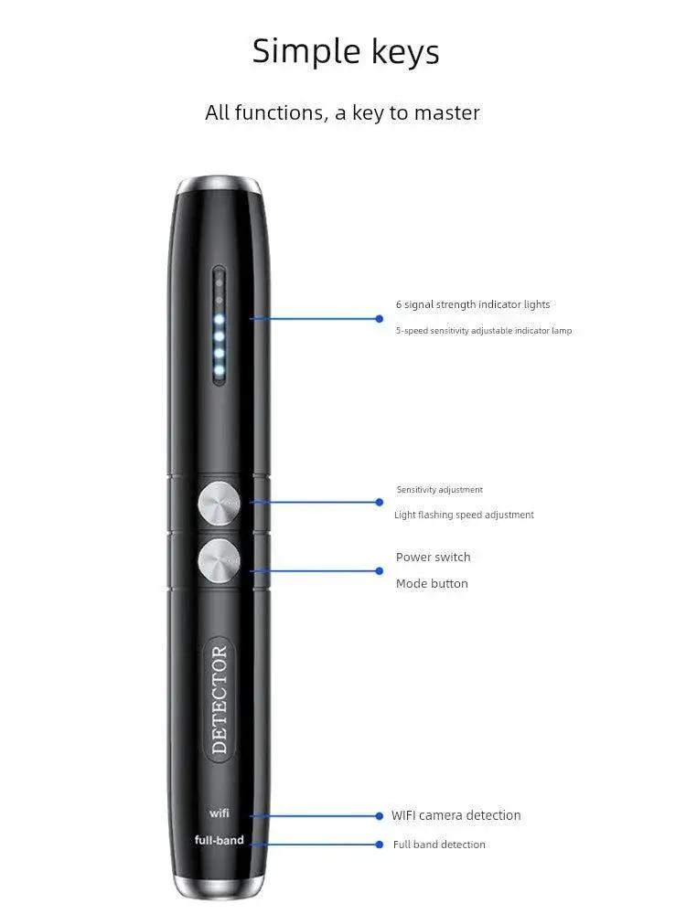 Anti Theft Infrared Camera Detector GPS Vehicle Tracker