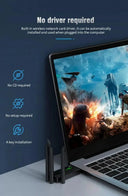 Dual Band USB WiFi Adapter for Gamers