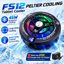 RGB Phone Cooler - 45W Semiconductor Fast Cooling