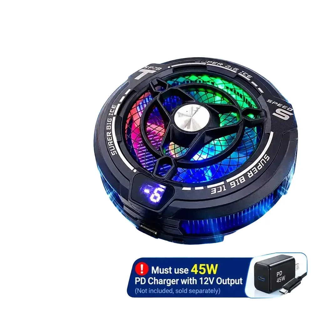 RGB Phone Cooler - Semiconductor Fast Cooling — product view 1