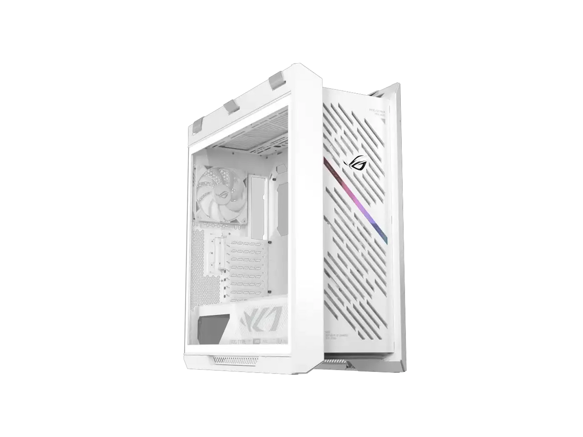 The ASUS ROG Strix Helios II White Edition is an EATX — product view 1