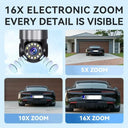 360 Degree Coverage Outdoor Camera for Home Use HD