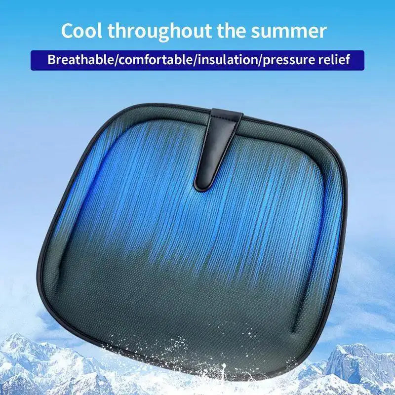Breathable Car Memory Foam Seat Cushion With Cooling Gel