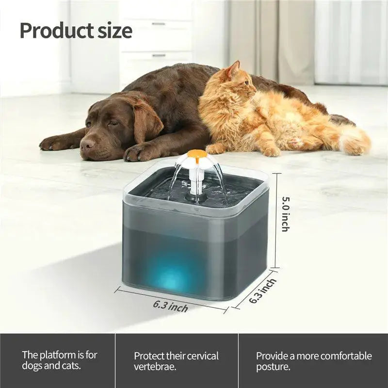 WiFi Automatic Pet Feeder Smart Food Dispenser Cat Dog Bowl