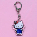 Anime Hello Kitty & My Melody Keychain Set for Fans