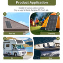 Flexible 100W Solar Panel For RV Boat