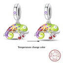 Sterling Silver Chameleon Luminous Firefly