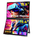 HGFRTEE 15.6 Foldable Portable Monitor