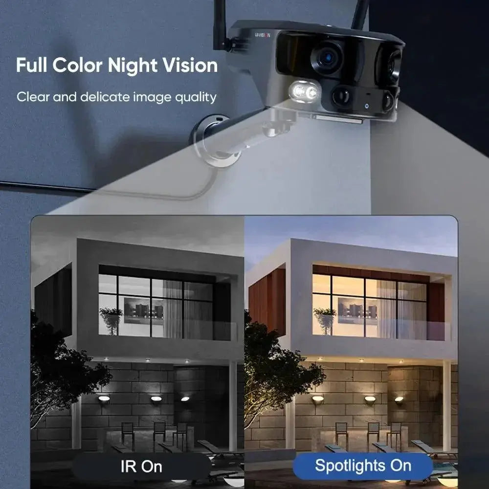 Solar Security Camera 4K Crystal Clear Surveillance Solution