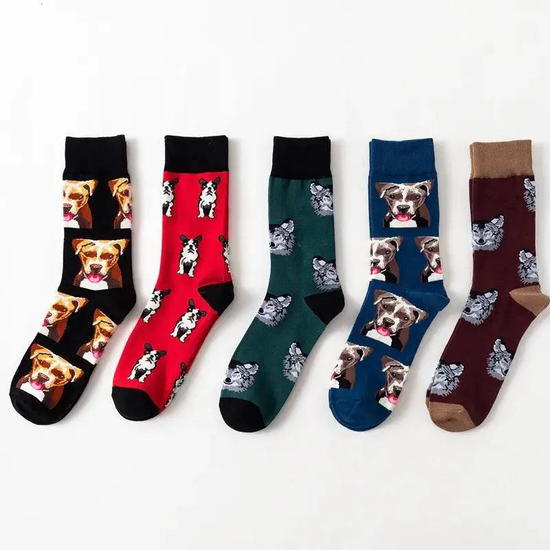 Quirky Happy Cotton Unisex Socks EU Sizes 36 To 43