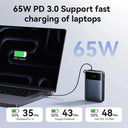 Vention Power Bank - 20000mAh Built-In Cable