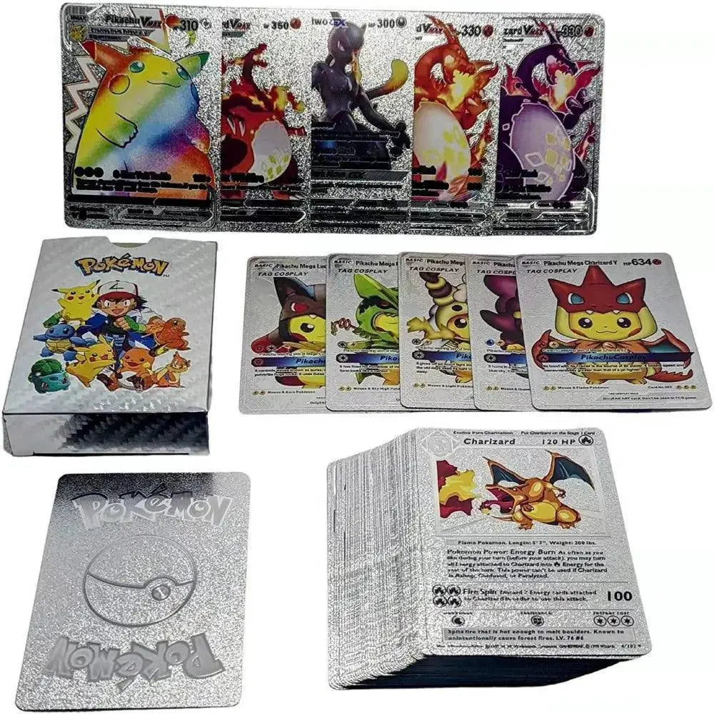 Pokemon Gold Cards Bundle Limited Edition Foil Art