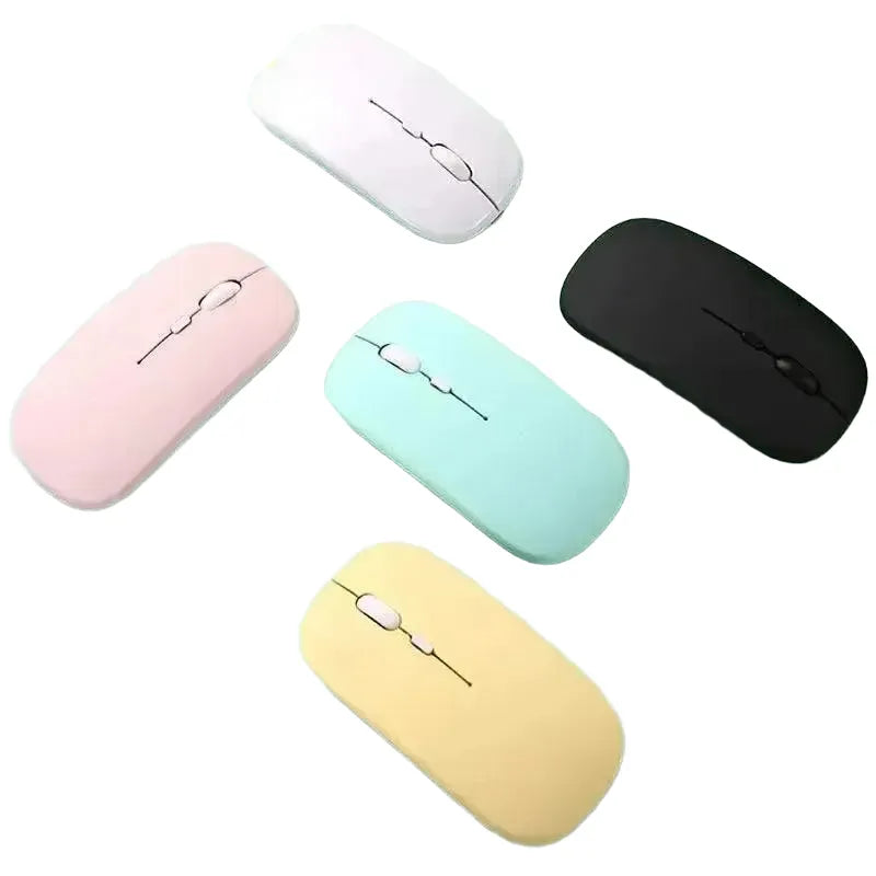 Quiet Ergonomic Office Mouse for Pros — Green