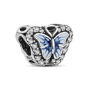 Sterling Silver Charm Firefly Butterfly