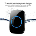 EU Plug Wireless Doorbell 300M Range Waterproof 433MHz