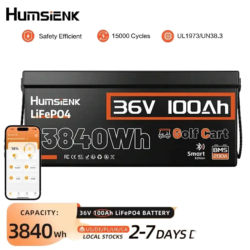 Battery With Bluetooth Bms — product view 1