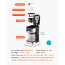 Programmable Coffee Maker, Cup Programmable Drip Coffee Makers