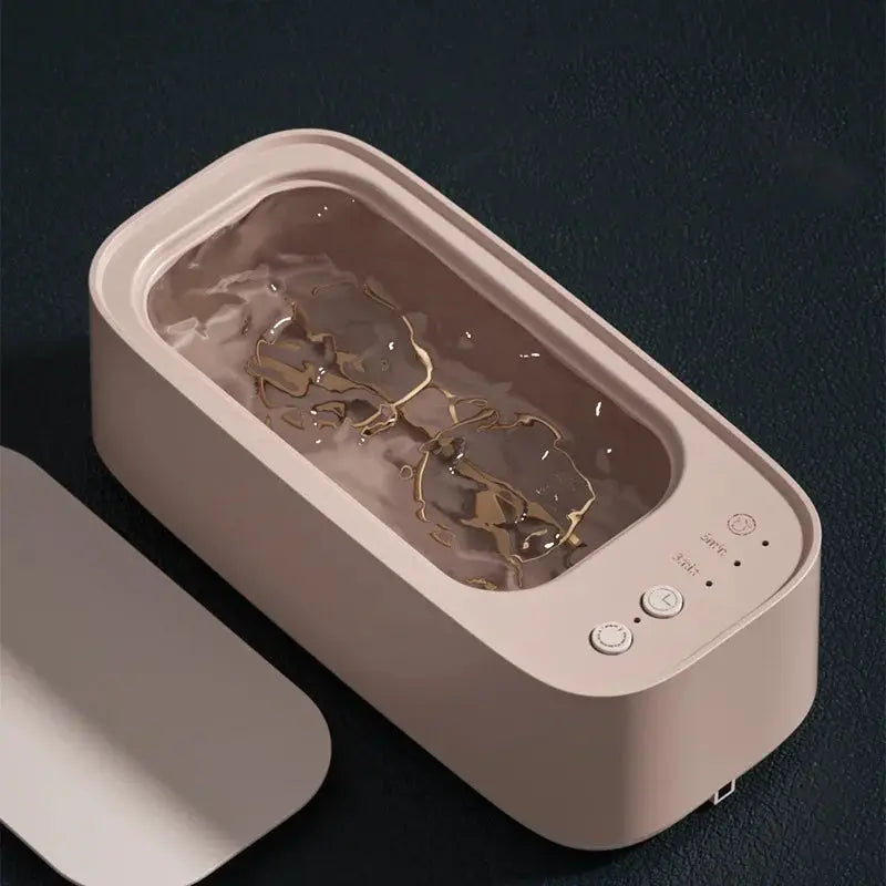 Multi Functional Glasses Cleaner 3 Gear Ultrasonic Timing