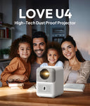 BYINTEK LOVE U4 Smart Mini Home Theater Projector 4K