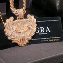 Guardian Angel Pendant Gold