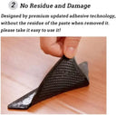 4/8pcs Set Triangle Washable Rug Gripper Anti Slip Mat