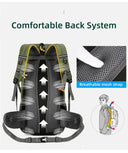 50L Travel Backpack Camping Bag For Men Large Hiking Bag