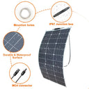 100W Flexible Solar Panel Kit 12V