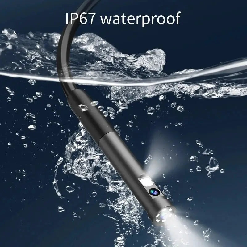 INSKAM WiFi Endoscope Camera Dual Lens Borescope Waterproof For Car Plumbing - stepyours.com