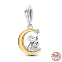 Sterling Silver Sparkling Zircon Star