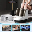 Electric Finger Pressure Foot Massage Vibration air Compression Heating Electric Roller Calf Machine Foot Massager