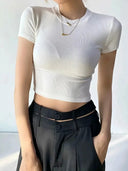 Breathable Women's Crop Top for Gym