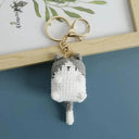Cat Crochet Keychain for Cat Lovers