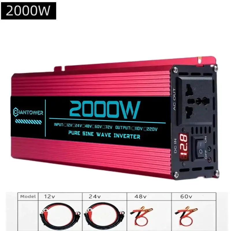 Pure Sine Wave DC to AC Car Power Inverter — product view 13