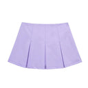 ZEVITY High Waist Pleated Culottes Shorts Chic Summer Style