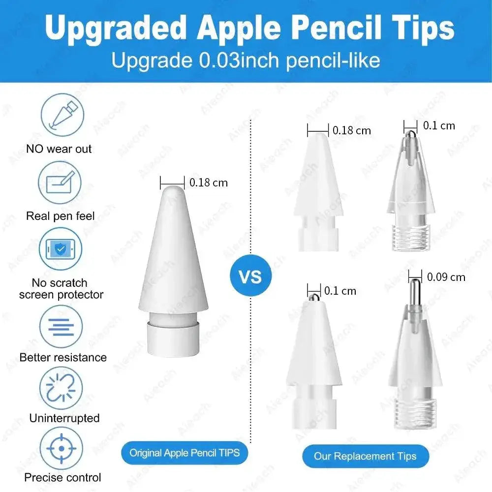 Apple Pencil Tips Precision Nibs For Accurate Writing