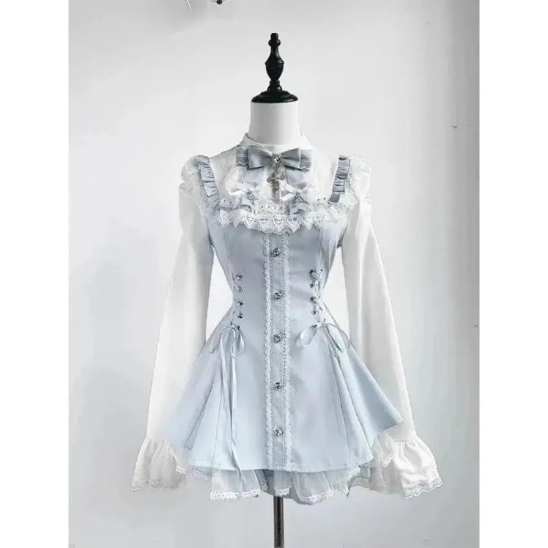 Elegant Gothic Lace Dress for Women Gala — product view 11