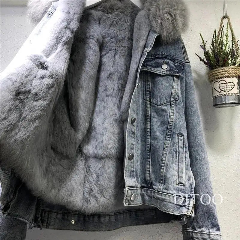 Fleece Button Knit Cardigan