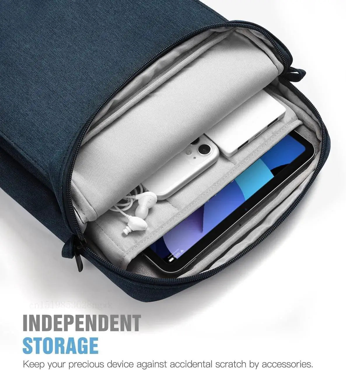 Waterproof Shockproof Tablet Sleeve Bag for iPad Laptops