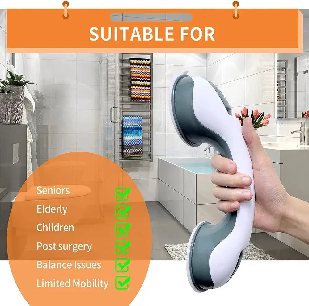 Ultra Grip Shower Handle Grab Bars Safety Support Kit
