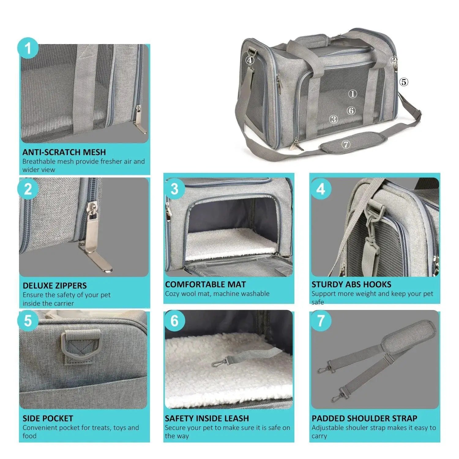 PawPack Soft Backpack Dog Carrier For Travel Safe And Cozy